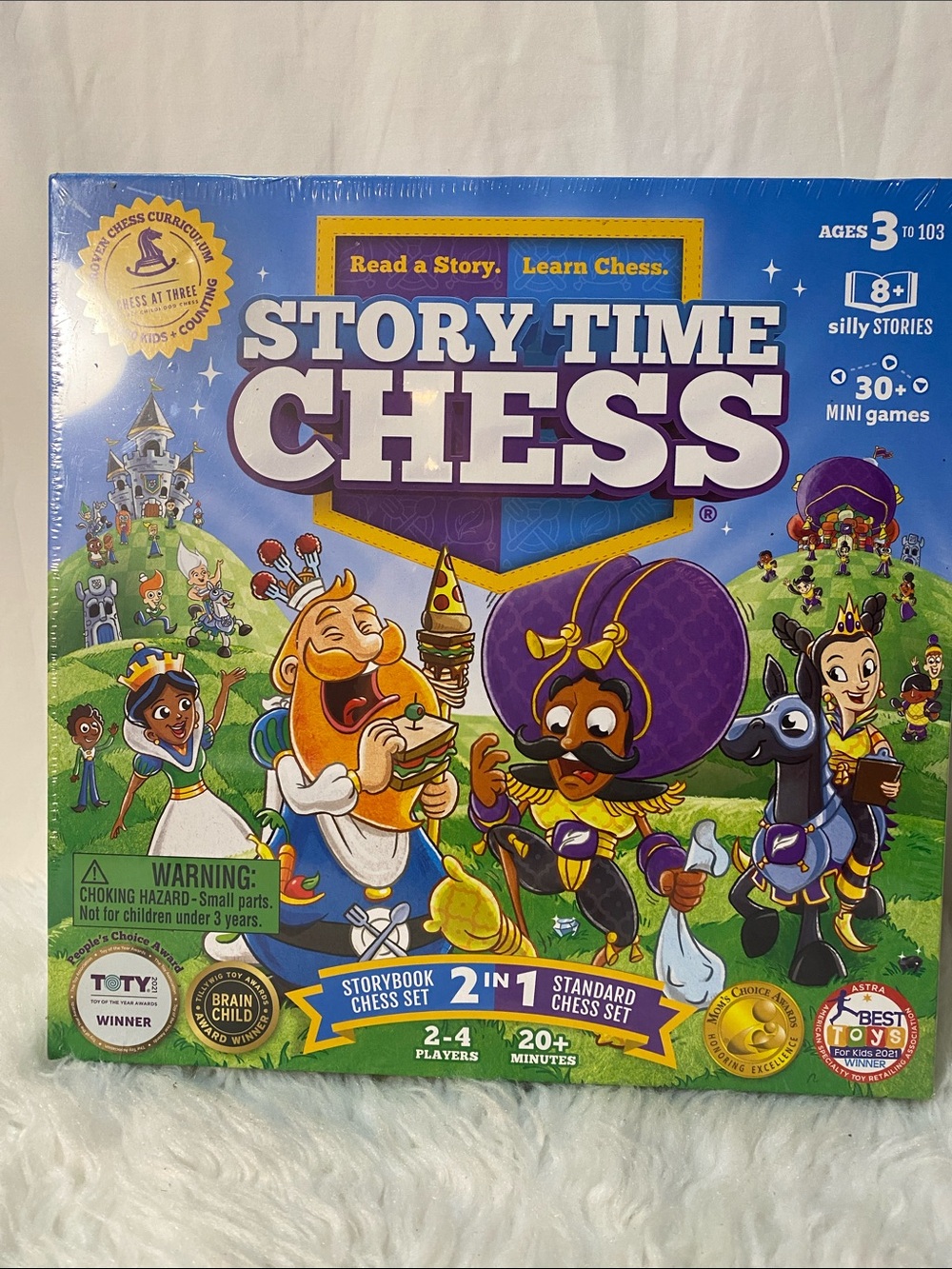 - Story Time Chess Kids Storybook Chess Set Silly Stories Mini Games